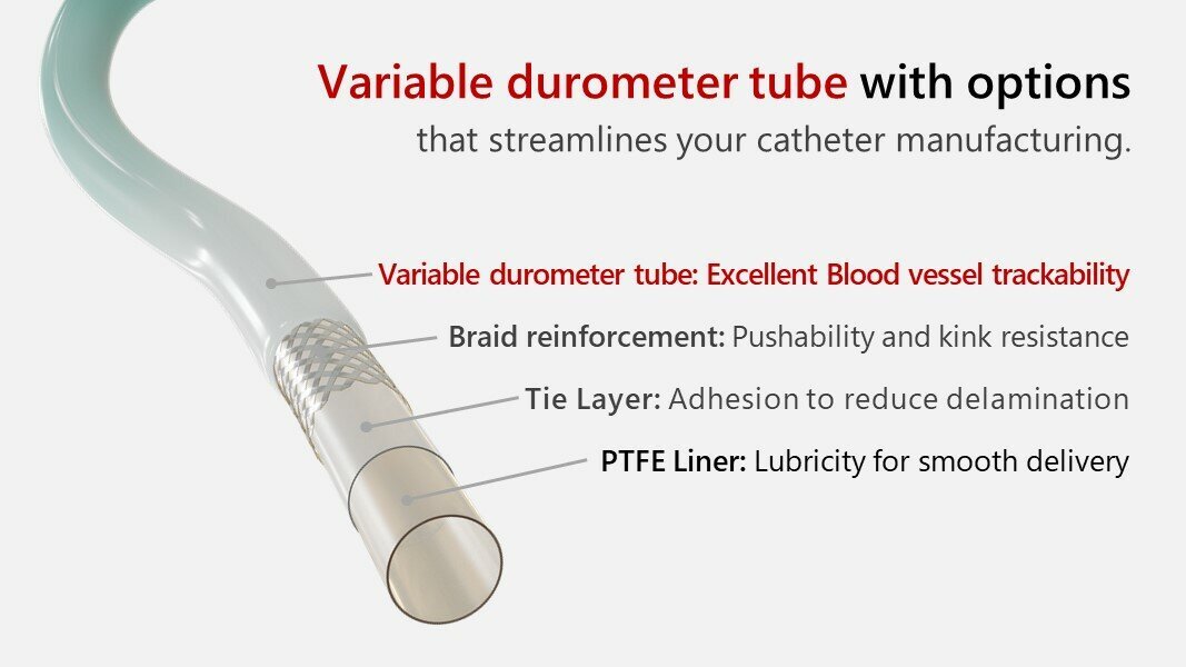 Variable Durometer Tube
